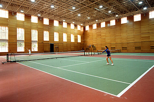 室内网球场地板